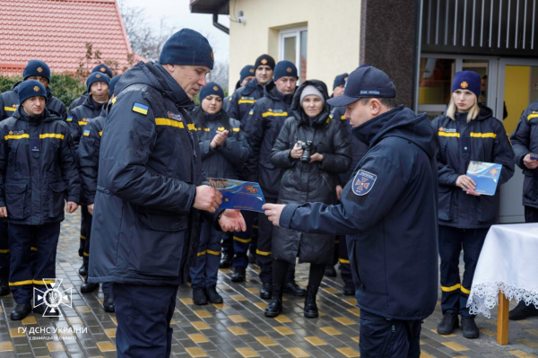 В Томашполі відкрили оновлену пожежно-рятувальну частину