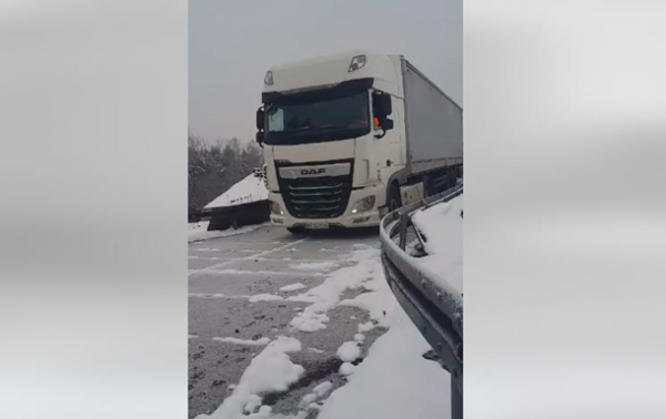 Партія вантажівок залізницею прибула до Польщі