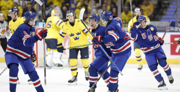 США розгромили Швецію та стали переможцями молодіжного ЧС з хокею