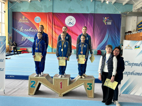 Чемпіонат України зі спортивної акробатики провели на Вінниччині