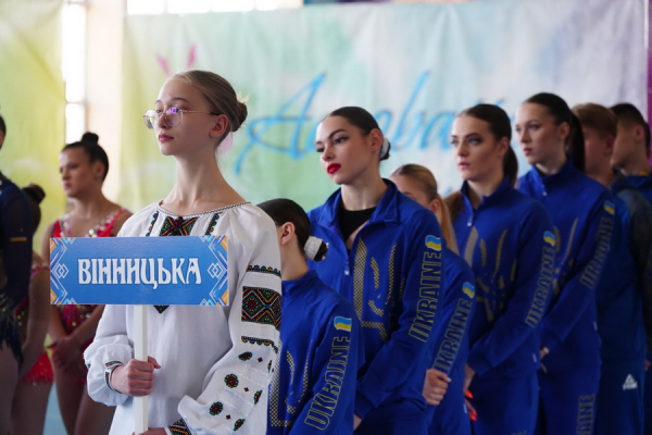 Чемпіонат України зі спортивної акробатики провели на Вінниччині