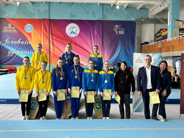 Чемпіонат України зі спортивної акробатики провели на Вінниччині