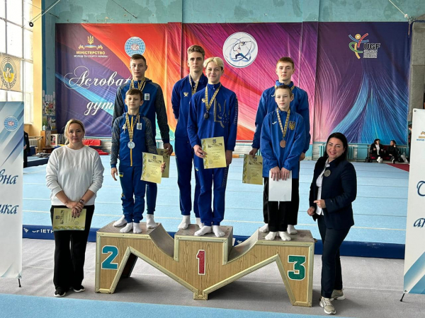 Чемпіонат України зі спортивної акробатики провели на Вінниччині