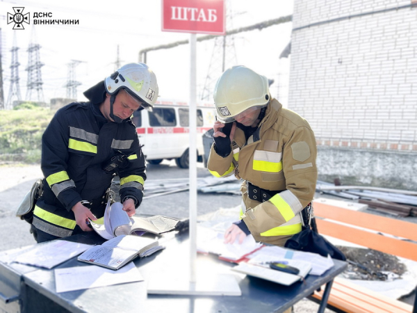 На Вінниччині 63 рятувальники ліквідовували наслідки російського удару