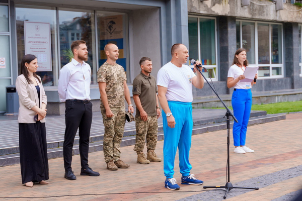 У Вінниці відбулась церемонія підняття Олімпійського прапору