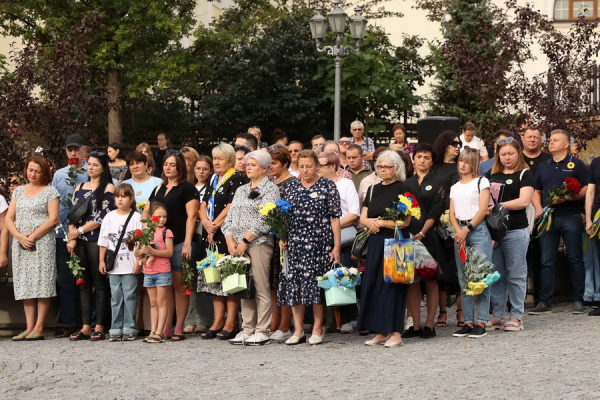 У Вінниці вшанували пам'ять захисників, які віддали життя за Україну