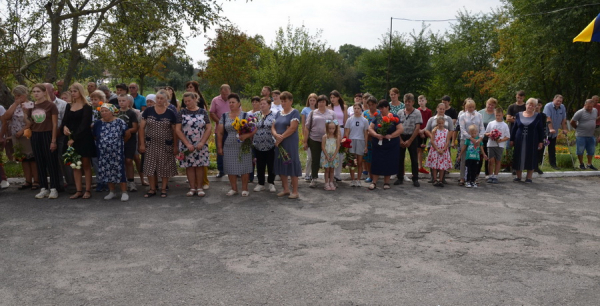 У Літинській громаді на честь загиблого воїна відкрили пам’ятну дошку