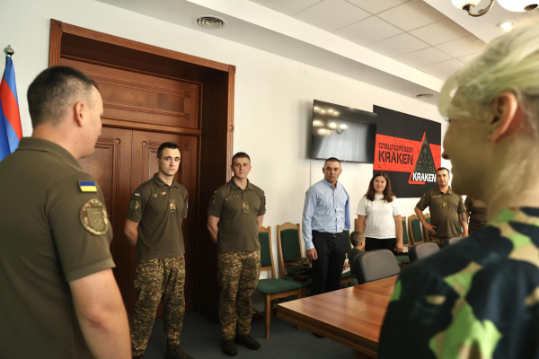 Наталя Заболотна вручила державні нагороди трьом воїнам з Вінниччини