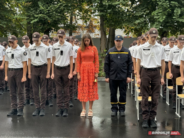 На Вінниччині відкрили один з перших в Україні ліцей безпекового спрямування МВС