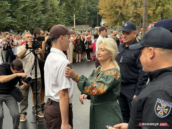 На Вінниччині відкрили один з перших в Україні ліцей безпекового спрямування МВС