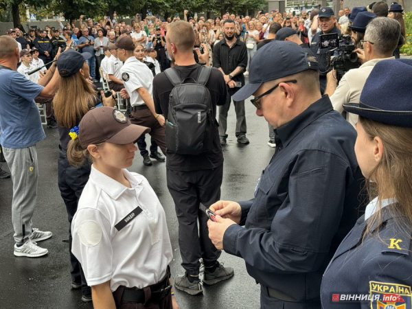 На Вінниччині відкрили один з перших в Україні ліцей безпекового спрямування МВС