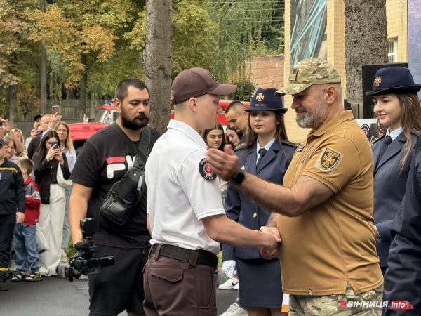 На Вінниччині відкрили один з перших в Україні ліцей безпекового спрямування МВС