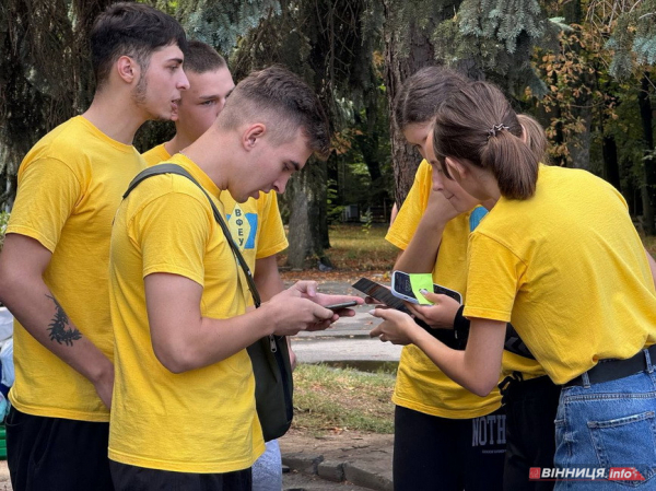 «Нескорена молодь»: 8 навчальних закладів Вінниці стали учасниками квесту