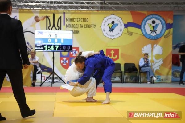 У Вінниці проводять Чемпіонат України із дзюдо