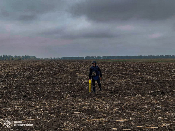 На Вінниччині знешкодили 76-міліметровий артилерійський снаряд часів Другої світової війни