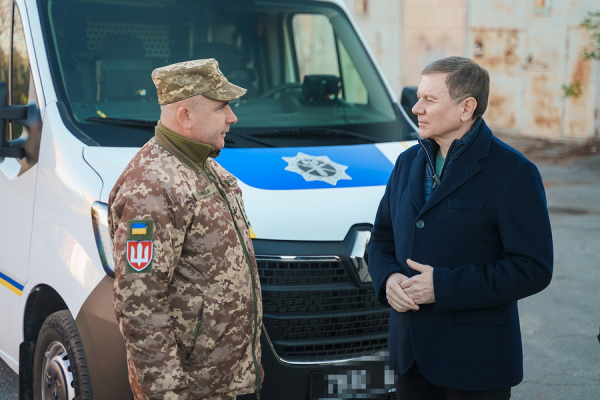 Для бійців Військової служби правопорядку Вінницька громада передала спецавто