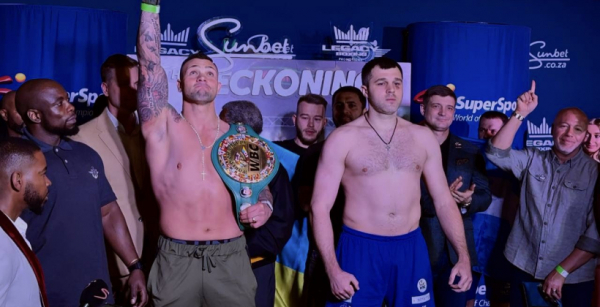Українець Радченко програв південноафриканцю Лерені у бою за чемпіонський пояс WBC у бриджервейті