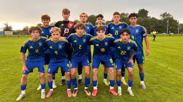 Збірна України U-18 програла Данії у вирішальному матчі міжнародного турніру