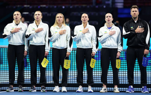 Тенісна збірна України посіла восьме місце, втративши три позиції