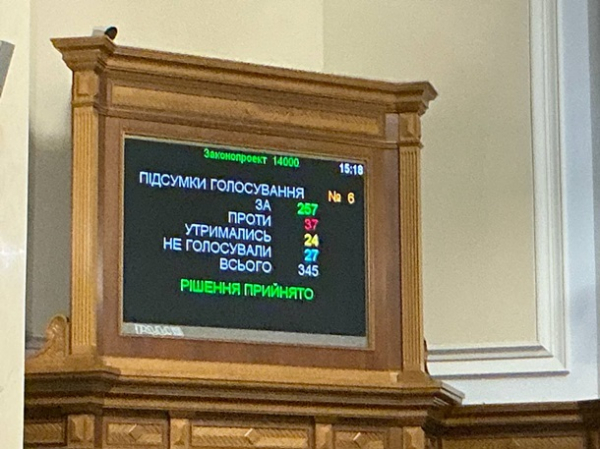 Рада прийняла Бюджет-2026