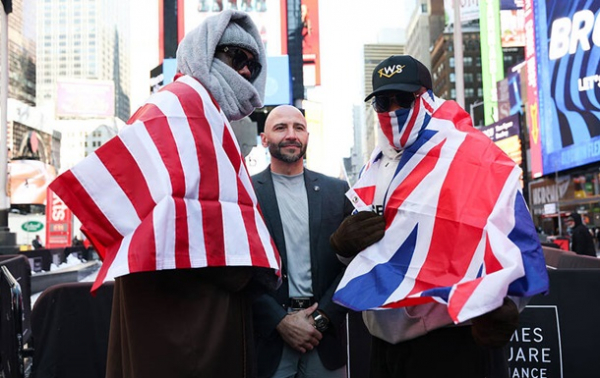 Вайлдер і Чісора зійшлися в дуелі поглядів напередодні бою