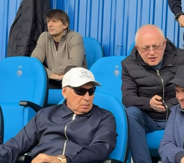 Шовковський і його колишні помічники по тренерському штабу «Динамо» відвідали матч киян із «Поліссям» (ФОТО)