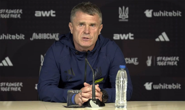 Україна — Албанія — 1:0. Пресконференція. Сергій Ребров: «Ви не думайте, що я тримаюся за це місце»